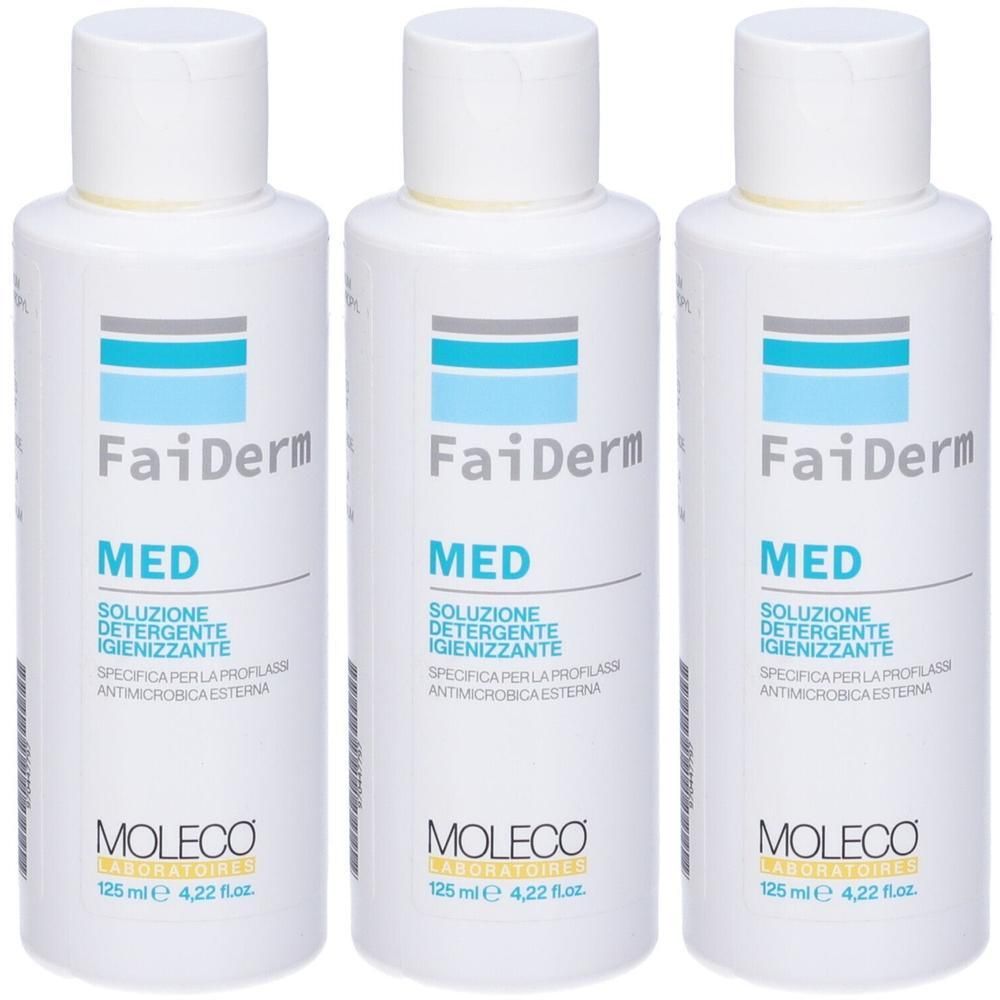 Faiderm Med 3x125 ml Emulsione