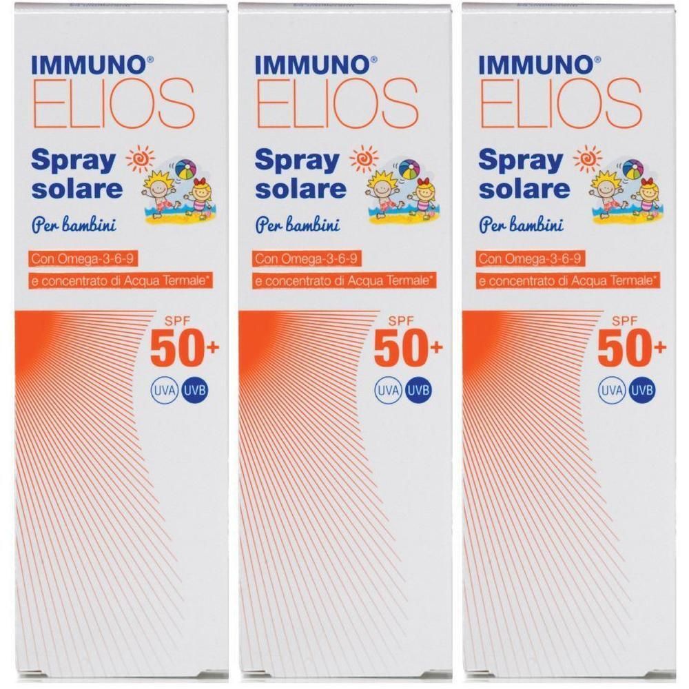 Immuno Elios Spray Solare per Bambini SPF 50+ 3x200 ml