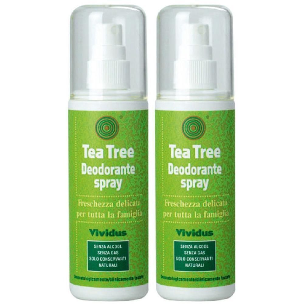 Tea Tree Deodorante Spray 2x75 ml