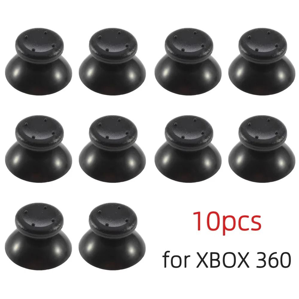 3D Analog Joystick Replacement Caps For PS5 PS4 Xbox Controllers xbox 360 (10 Pcs)