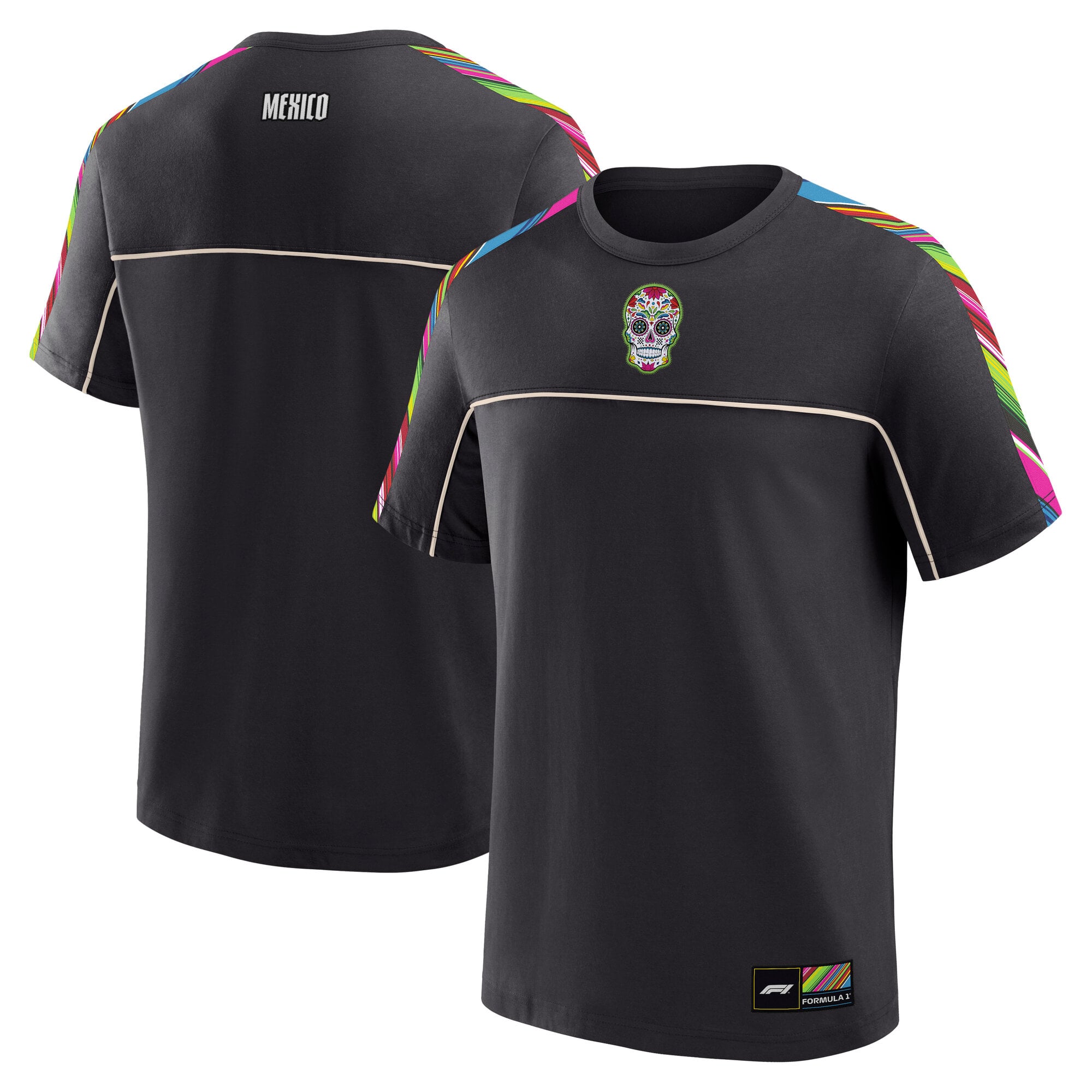 T-shirt commémoratif du Grand Prix du Mexique de Formule 1 - Phantom - Homme Taille: L