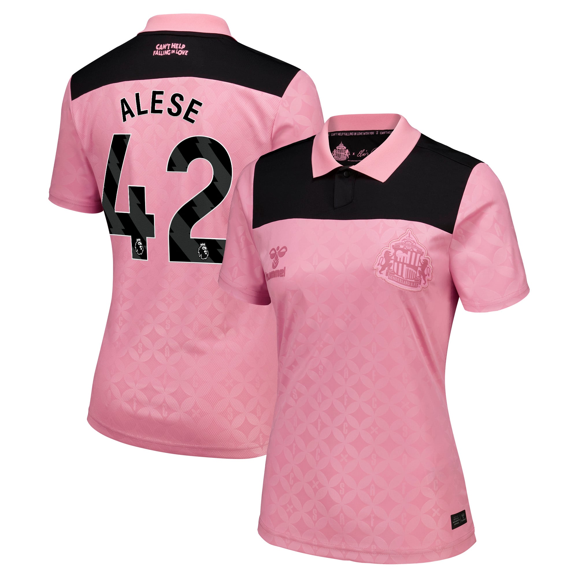 Sunderland x Elvis Hummel Auswärtstrikot 2026/27 - Damen mit Aufdruck Alese 42