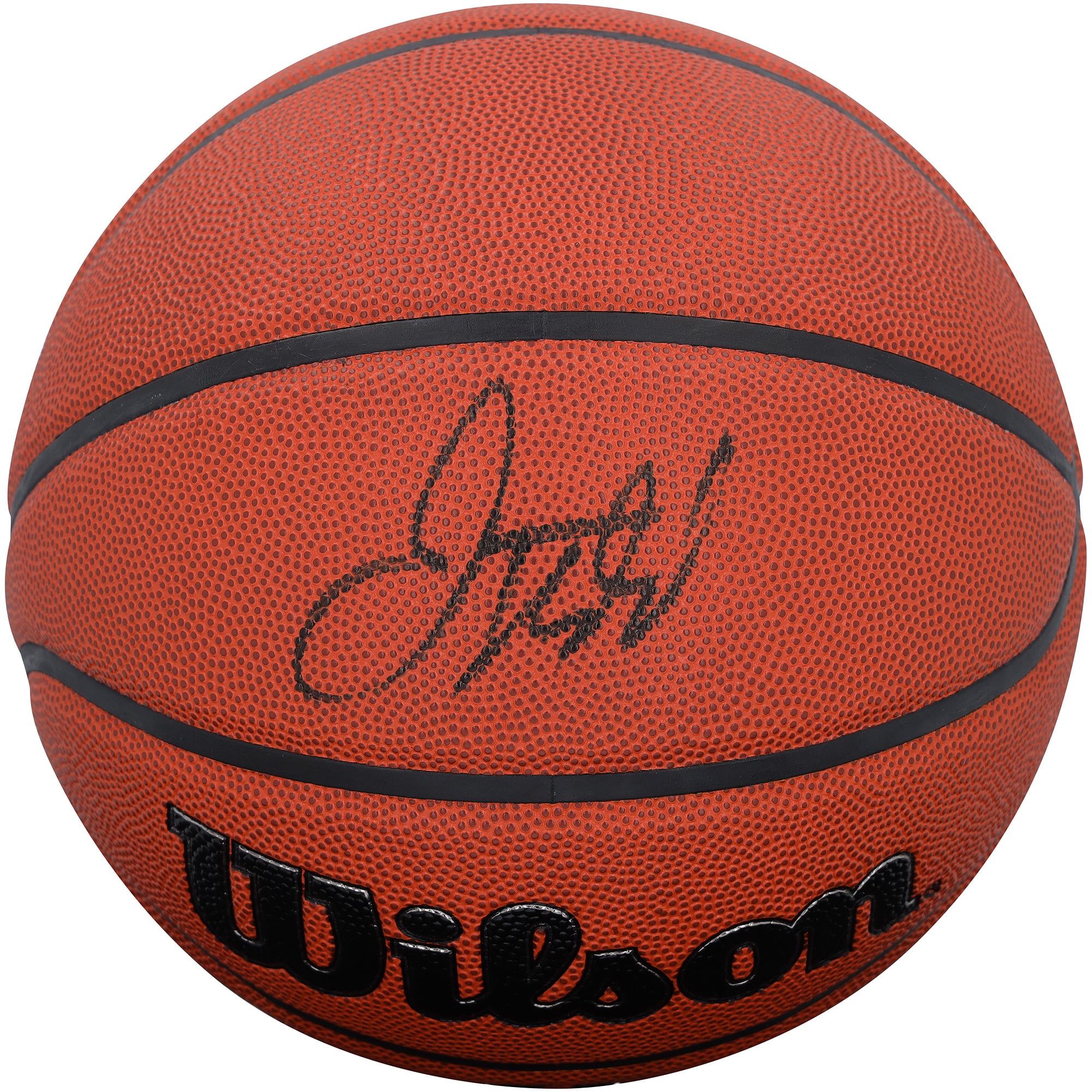 Jason Kidd New Jersey Nets signierter Wilson Authentic Series Indoor/Outdoor-Basketball
