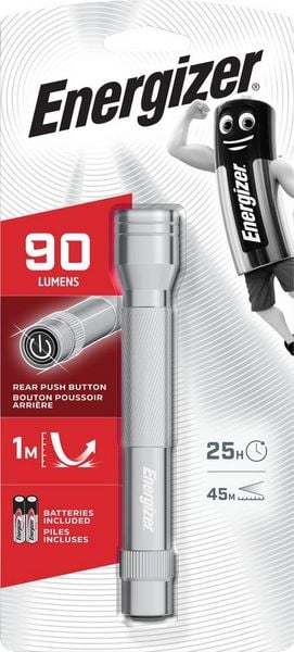 Energizer Metal Light LED Taschenlampe batteriebetrieben 90 lm 34 g