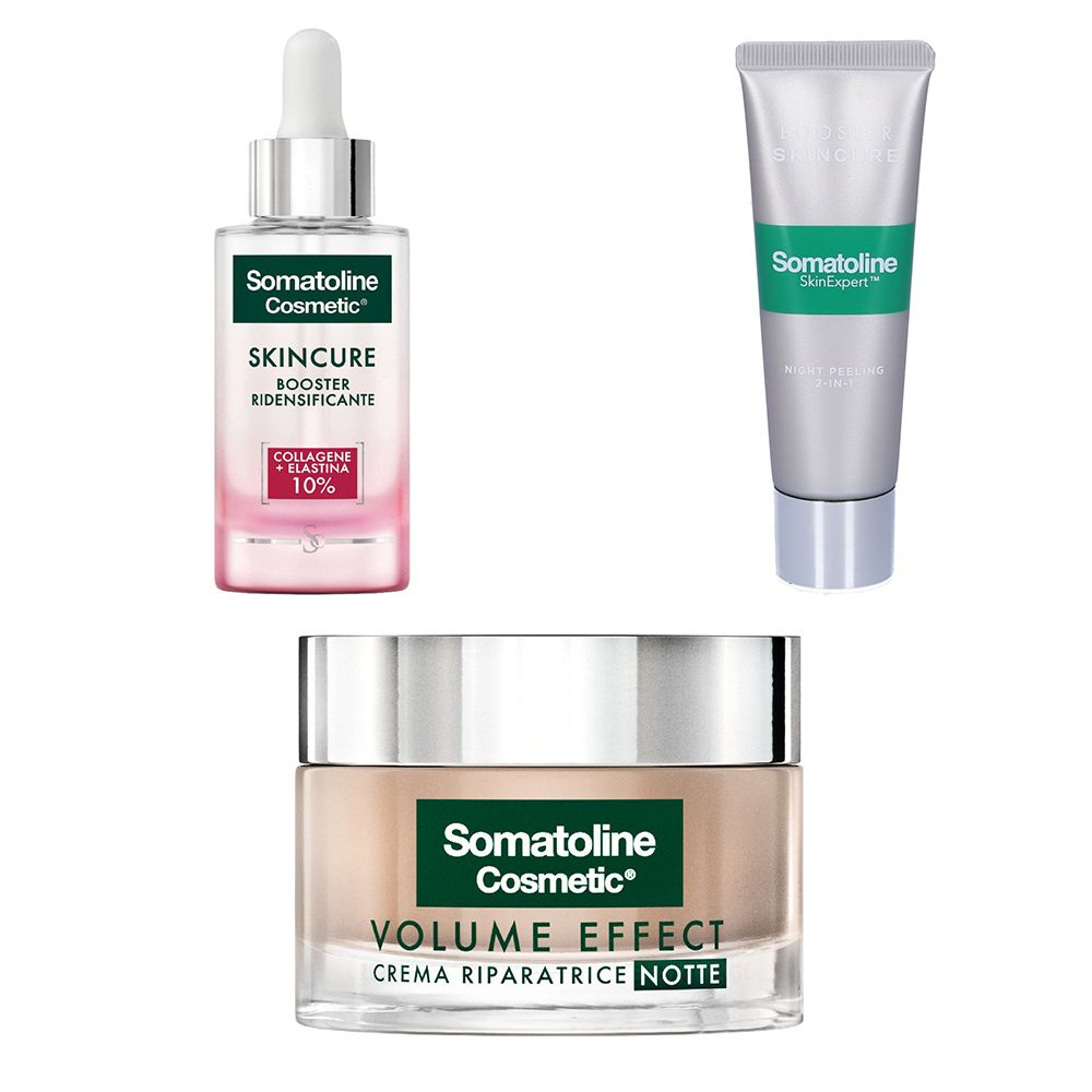 Skincure night peeling NEW + crema 4D chrono notte booster illuminante