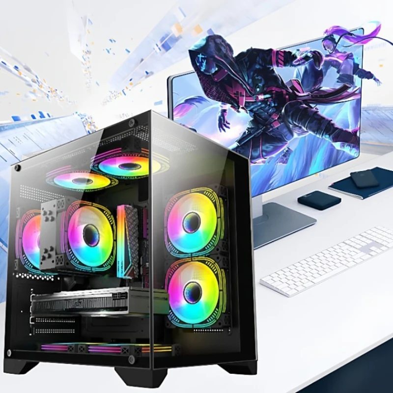 Desktop computer host, high-end gaming e-sports computer, full set of desktop computers