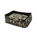 P.L.A.Y. Original Camouflage Lounge Dog Sofa Polyester/Cotton in Green/Brown | 9 H x 38 W x 30 D in | Wayfair PY3003BLF