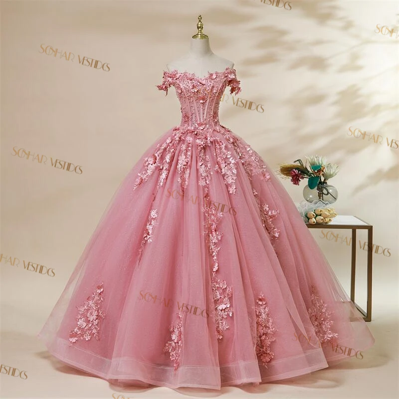 Sonhar Vestidos Sweet Party Dress 15 Quinceanera Dresses Luxury Prom Gowns Formal Evening Dress Customized 15 Year Old Dress