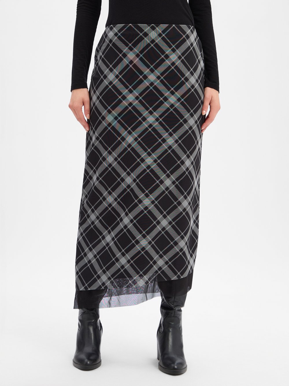Noisy May Meshrock Damen schwarz, L