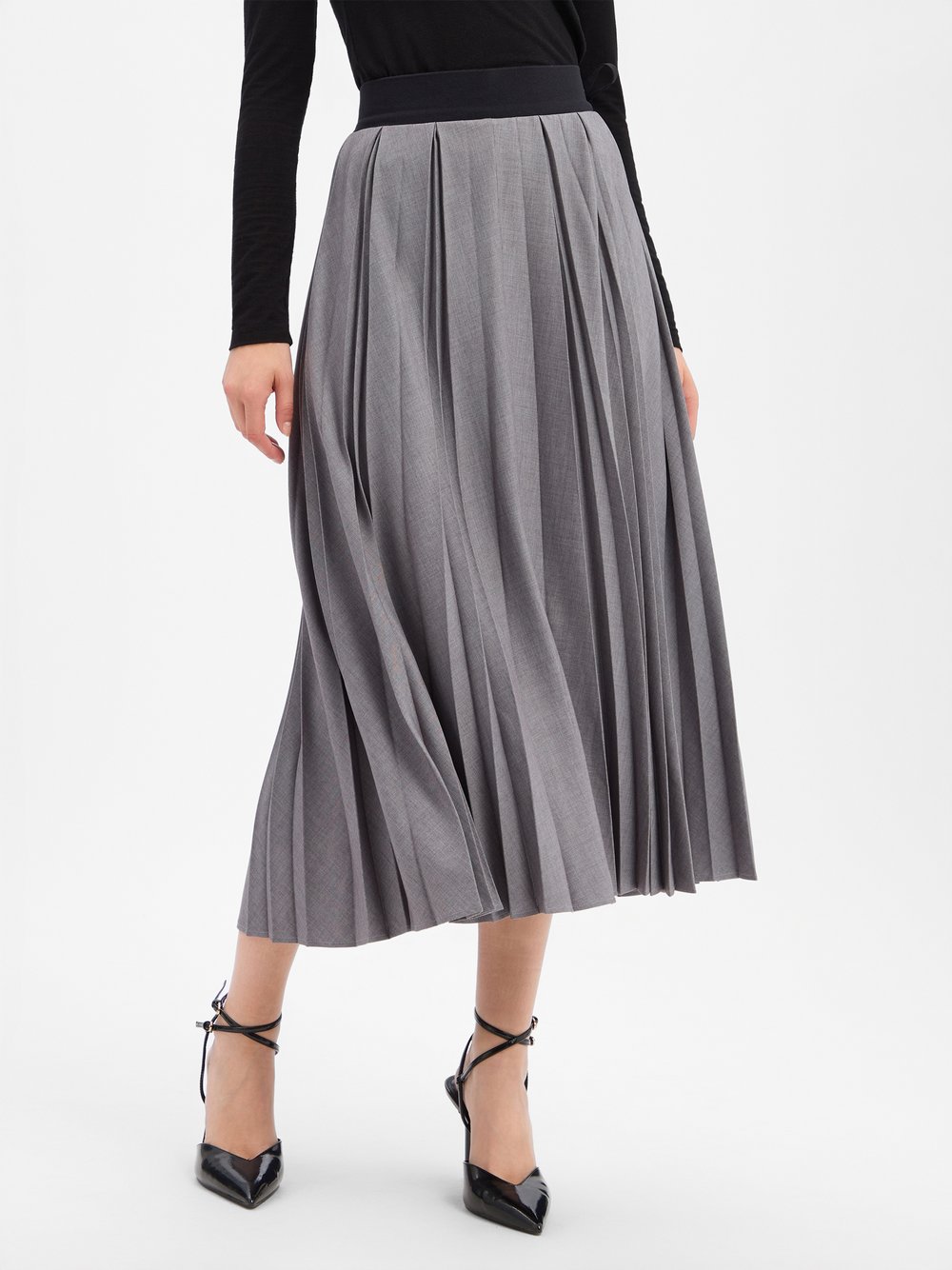 JOOP! Faltenrock Damen grau, 38