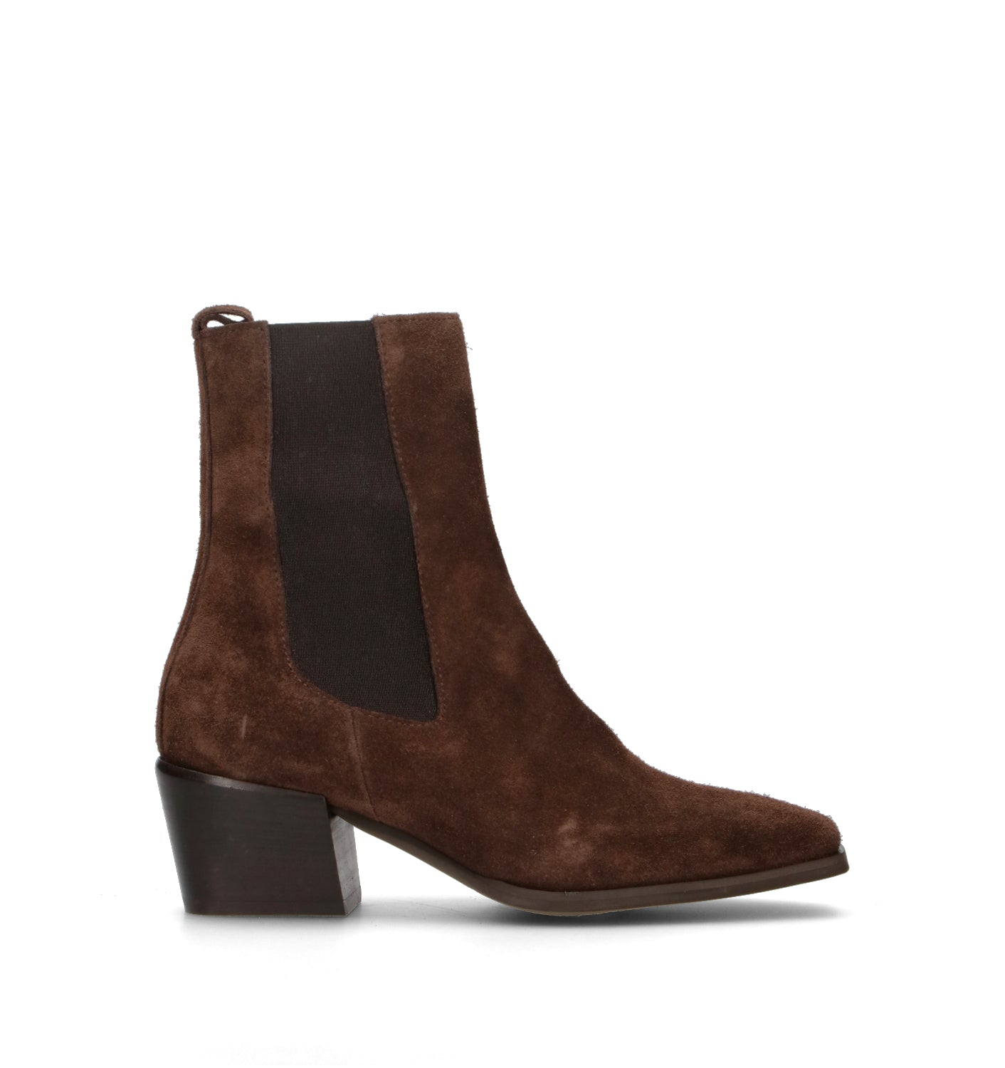 PHIL MELVIS Tronchetto donna testa di moro in suede