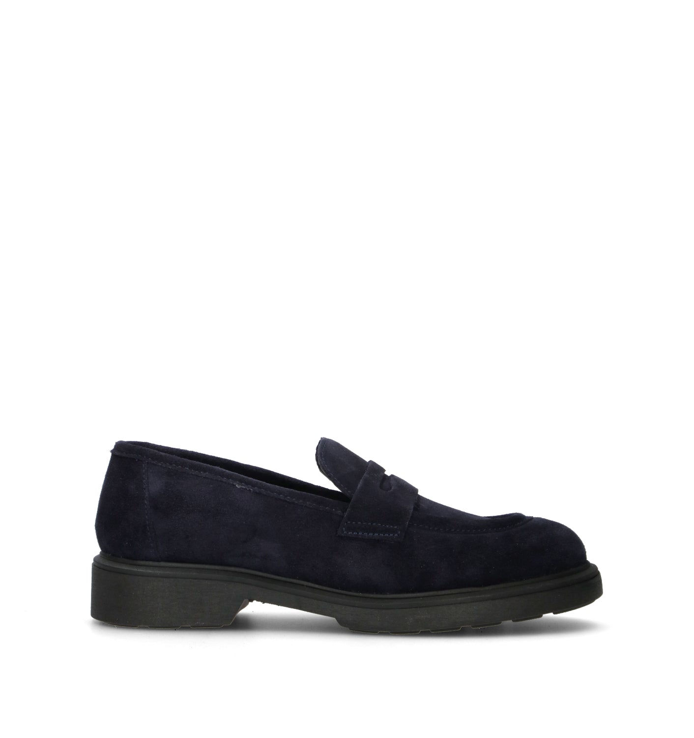 ROSA E ROSA Mocassino donna navy in suede
