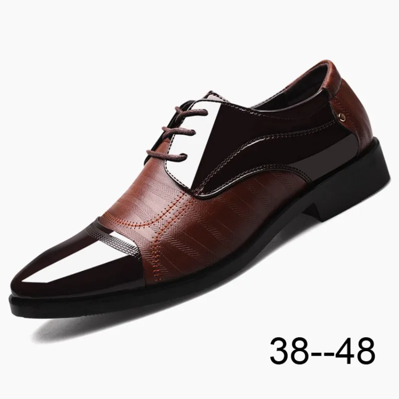 Chaussures en cuir verni pour homme, chaussures de créateur, chaussures de cérémonie pour homme, chaussures de mariage, chaussures élégantes pour homme, chaussures Derby pour homme, chaussures de ville, soulier.