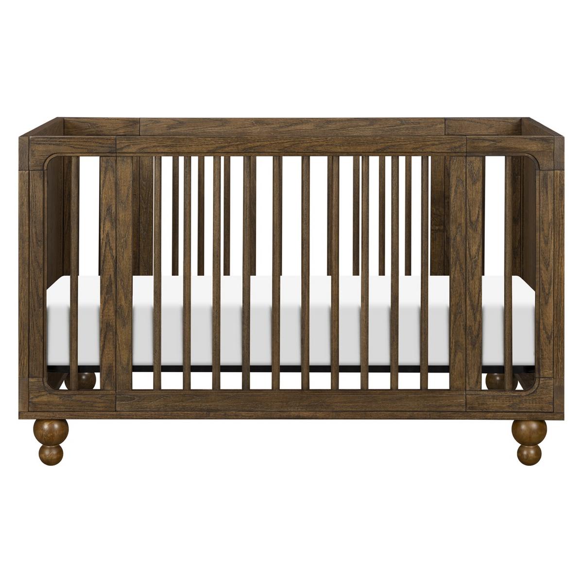 Babyletto Astre All-Stages 8-in-1 Crib with Bassinet & Toddler Bed Kits by Nate Berkus - Toffee