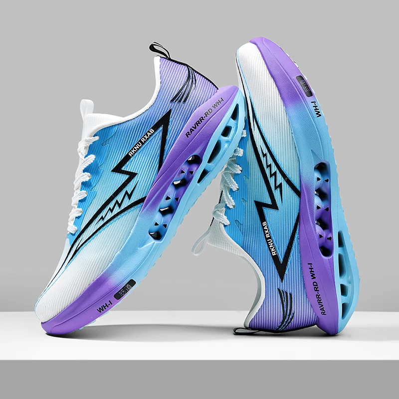 Sports Shoes, Men's Running Shoes, Competitive Marathon Training Shoes, Women's Running Shoes, Mesh Breathable, Lightweight, Comfortable, Shock-Absorbing, Wear-Resistant, Travel Hiking Shoes, Hiking Shoes