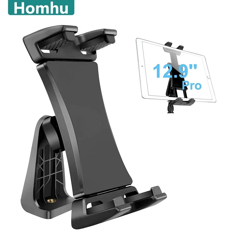 Universelle Tablet-Telefon-Stativhalterung, Neigeinstellung, 360° ° Rotierender Ständerhalter-Clip für IPad Mini Air Pro 12.9 Xiaomi Huawei Pad Vlog