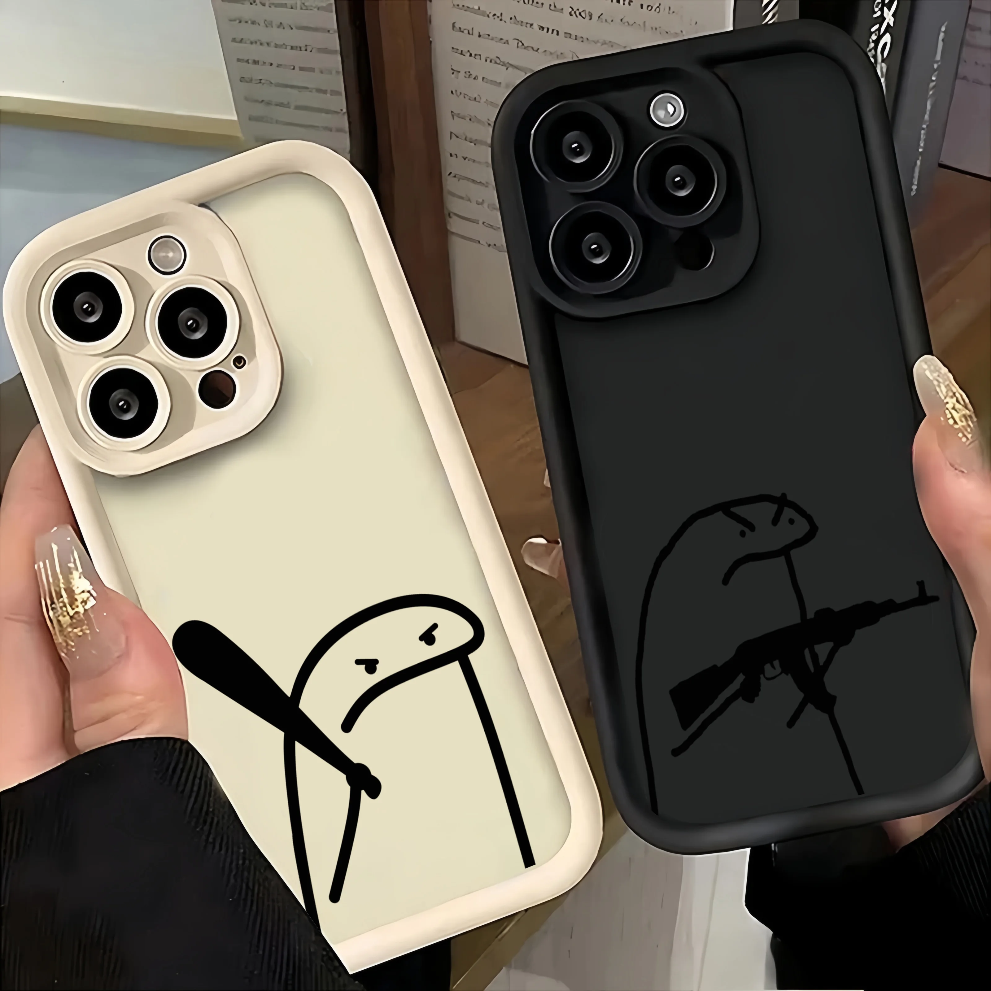 Cartoon Lustige Stickman Telefon Fall Für Samsung Galaxy A06 A26 A16 A06 A35 A55 A25 A05s A15 A54 A34 A36 A24 A14 A05 4G 5G Weiche