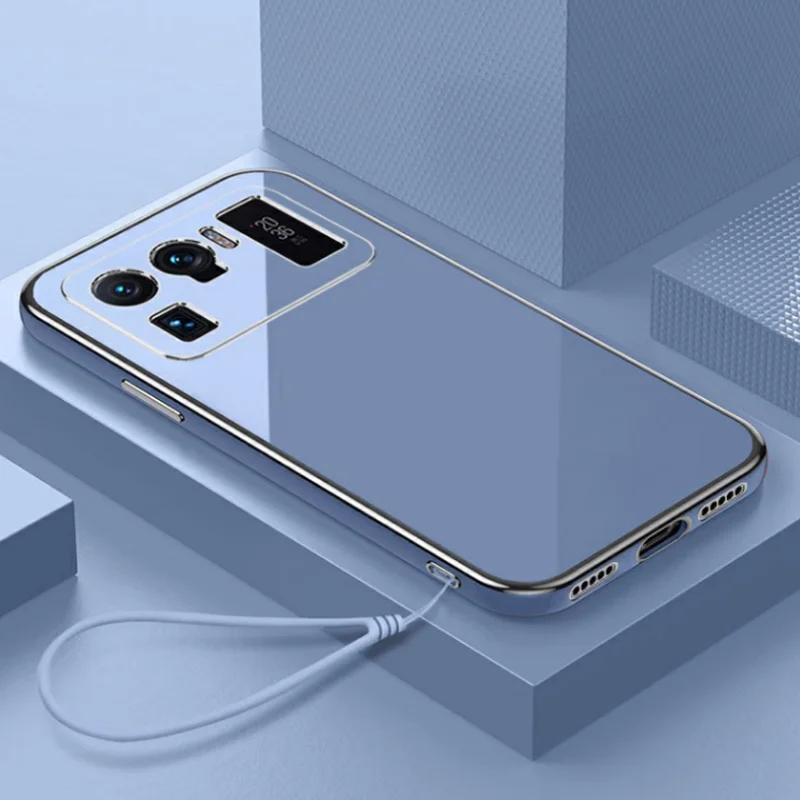 Für Xiaomi Mi 11 Ultra Fall Luxus Platz Überzug Xiaomi 11 Ultra Telefon Fall Stoßfest Silikon Zurück Abdeckung Fundas