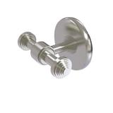 Allied Brass Southbeach Wall Mounted Double Robe Hook Metal in Gray | 2 H x 3 W x 2.75 D in | Wayfair SB-22-SN
