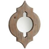 Cyan Design Turk Farmhouse/Country Beveled Wall Mirror Wood in Brown | 17.75 H x 13.25 W x 1 D in | Wayfair 5103