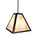 Steel Partners Timber Ridge 1-Light Outdoor Pendant Glass/Metal | 10 H x 9 W x 9 D in | Wayfair 2178-60-P-MB-BG