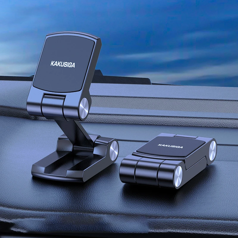 Faltbare Magnet Auto Telefon Halter GPS Magnet Auto Telefon Unterstützung Ständer für IPhone Xiaomi Samsung Magnetische Halterung