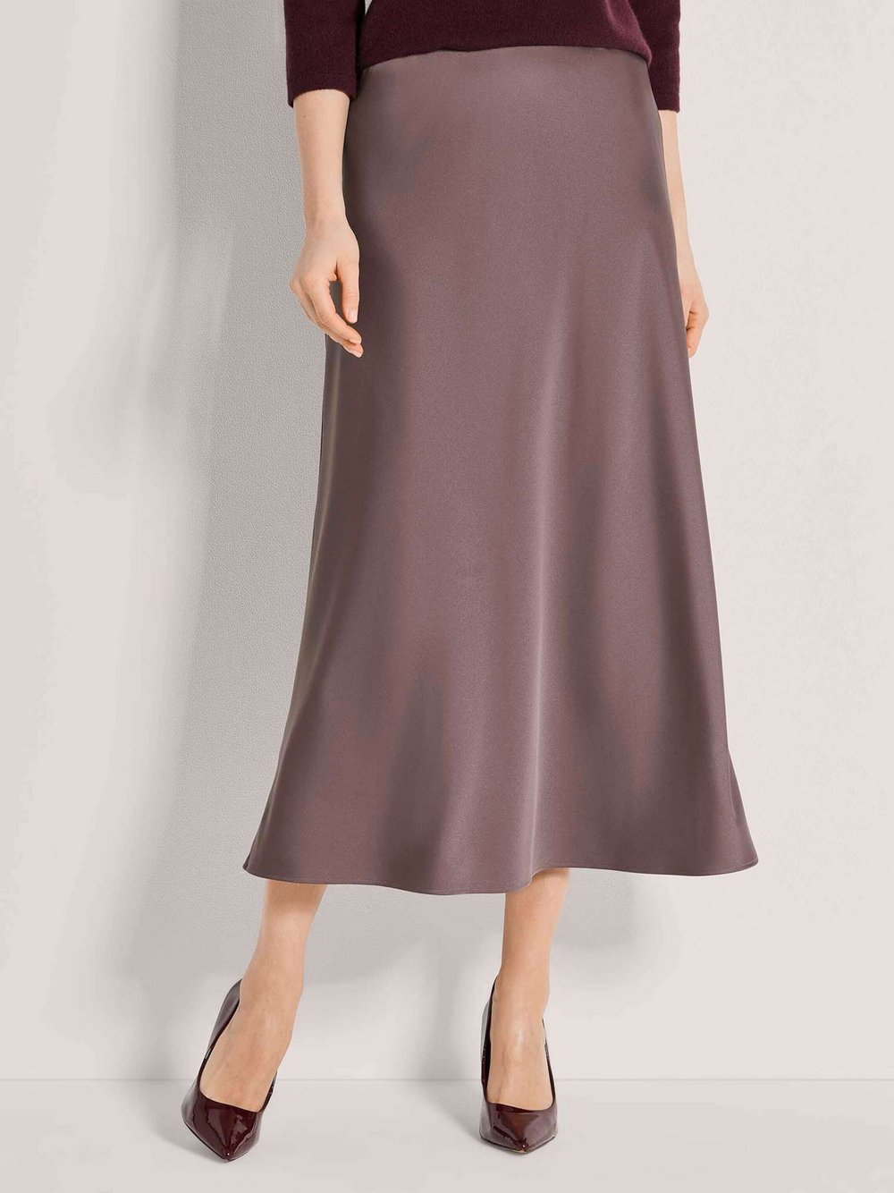 Madeleine Langer Rock Damen flieder, 40