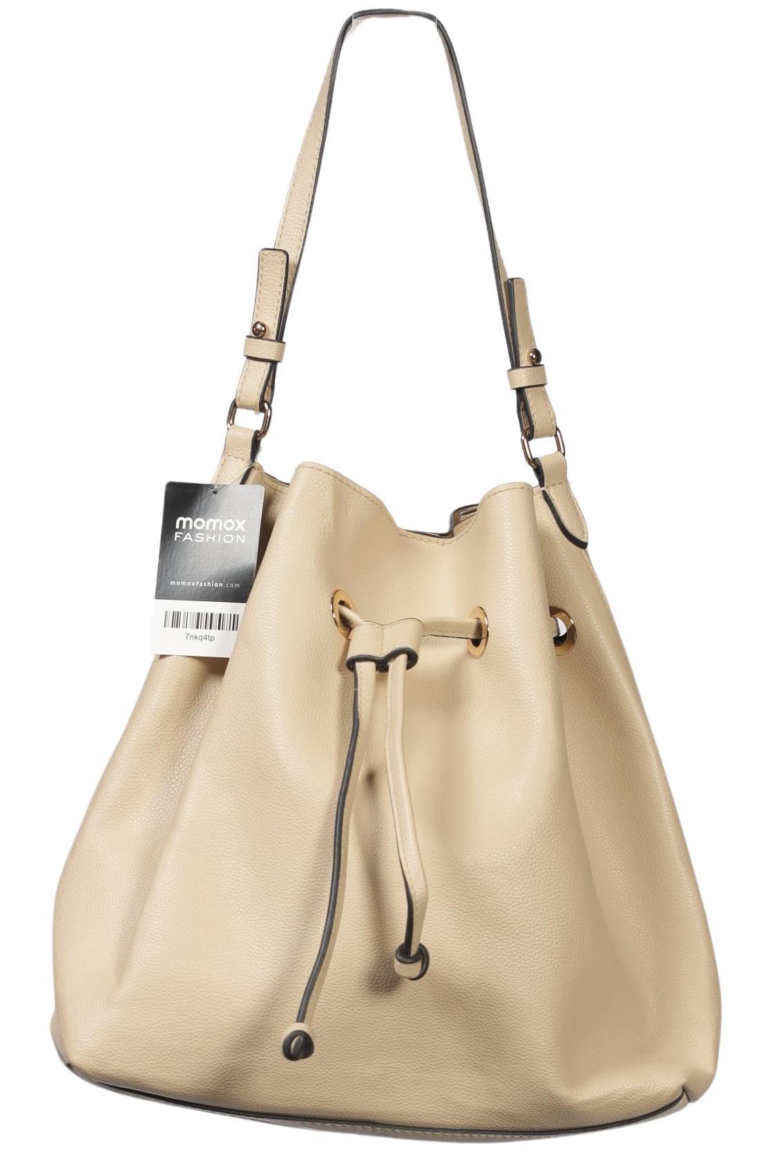 H&M Damen Handtasche gross, Gr. , Beige, Kunstleder