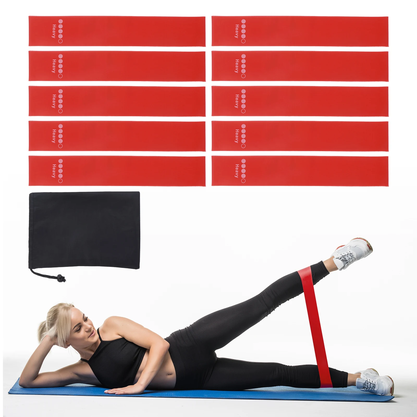 Resistance Loop Exercise Bands 12