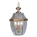 Livex Lighting Monterey 21 Inch Tall 3 Light Outdoor Hanging Lantern - 2355-01