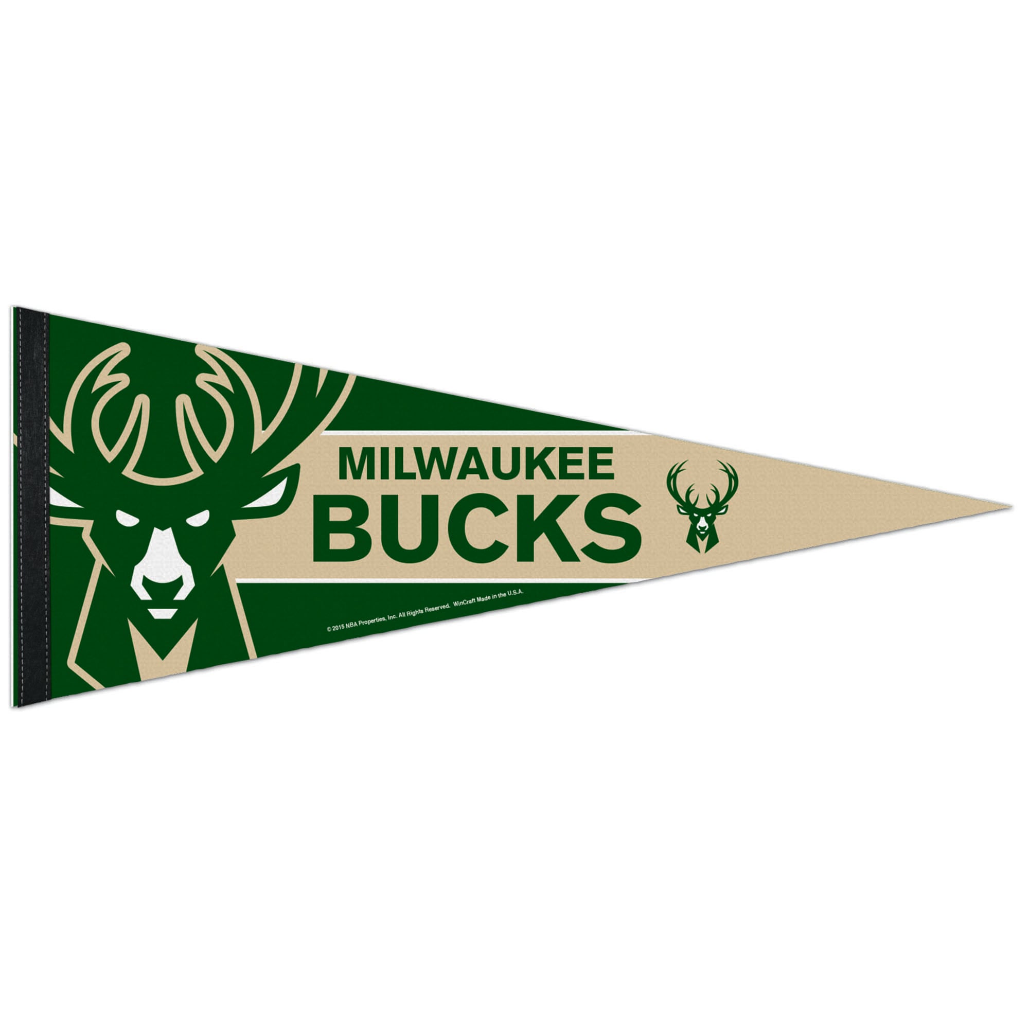Milwaukee Bucks Premium-Wimpel – 30 B x 12 H Zoll - Fanatics DE