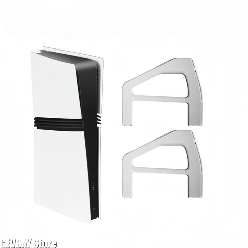 Acrylic Horizontal Base Stand For PS5 Slim PS5 Pro, 2Pcs Triangle Support Holder PlayStation 5 Console Accessory