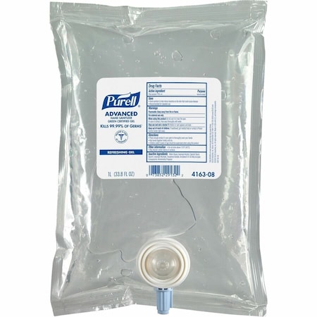 PURELL 416308 Hand Sanitizer Gel - Fragrance-free Scent - 1.06 quart - Kill