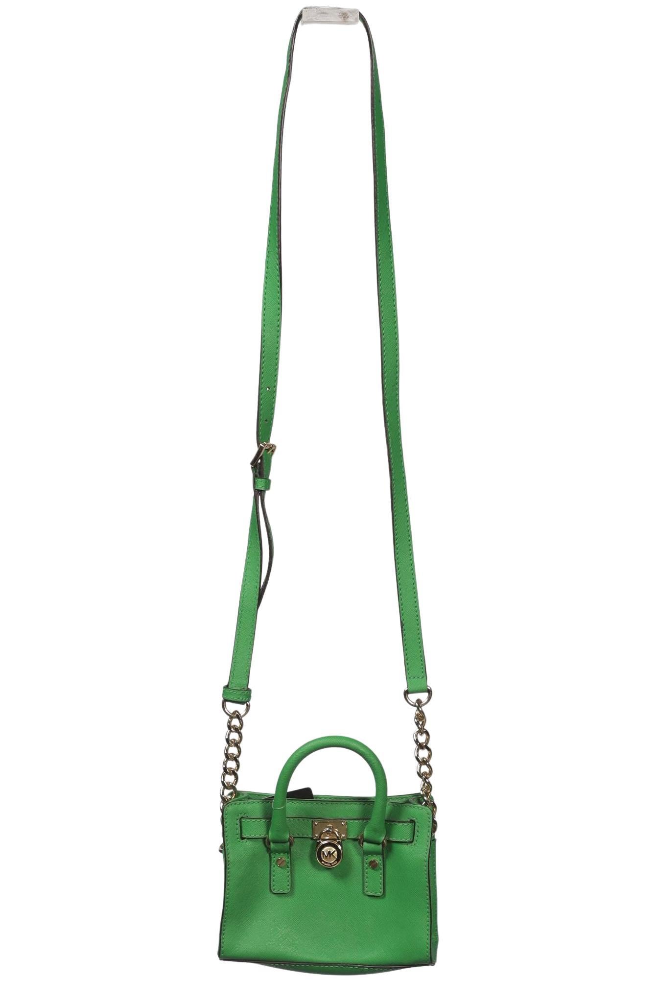Michael Michael Kors Damen Handtasche klein Leder, Gr. , Grün, kein / Etikett / Leder