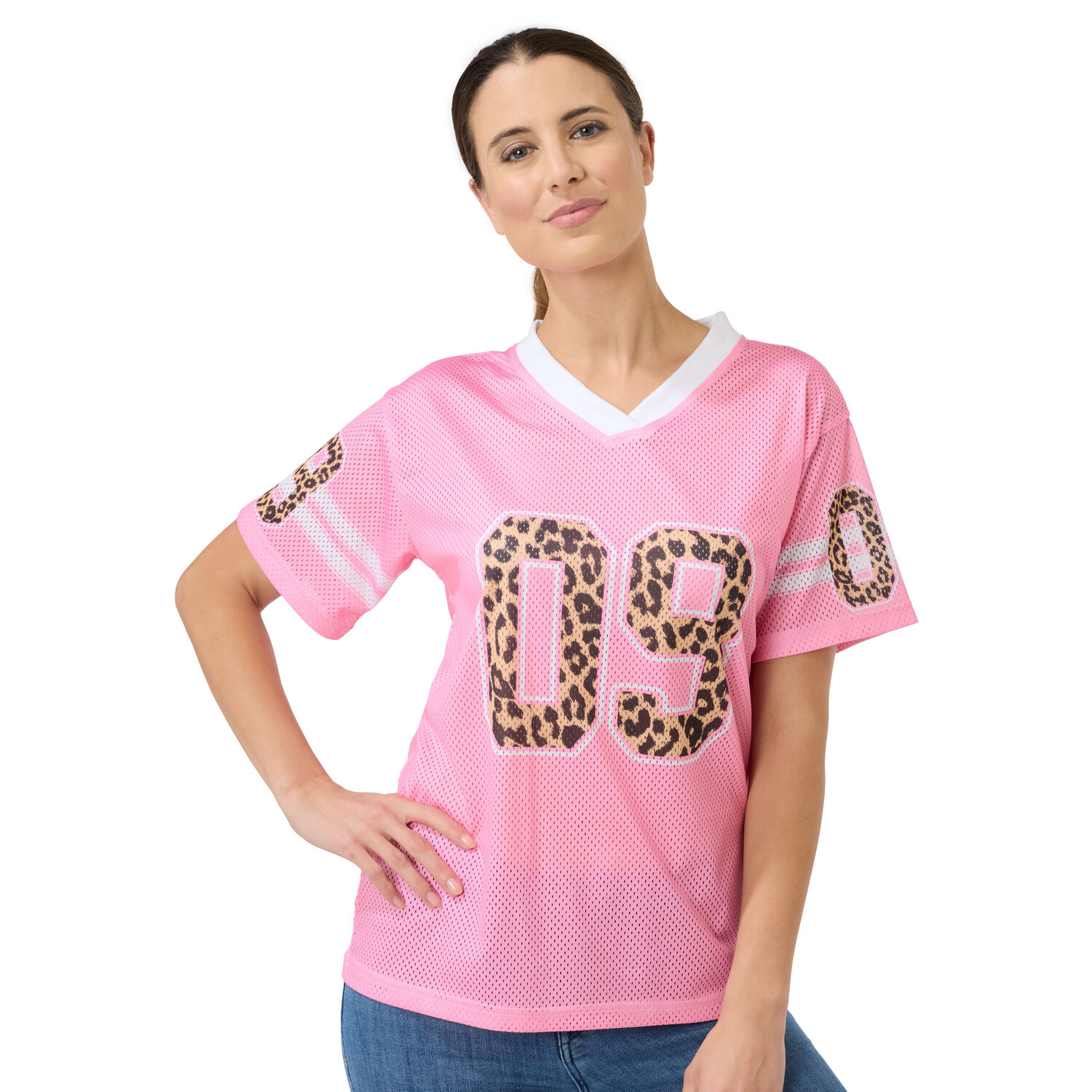Shirt Sportsgirl, rosa-braun