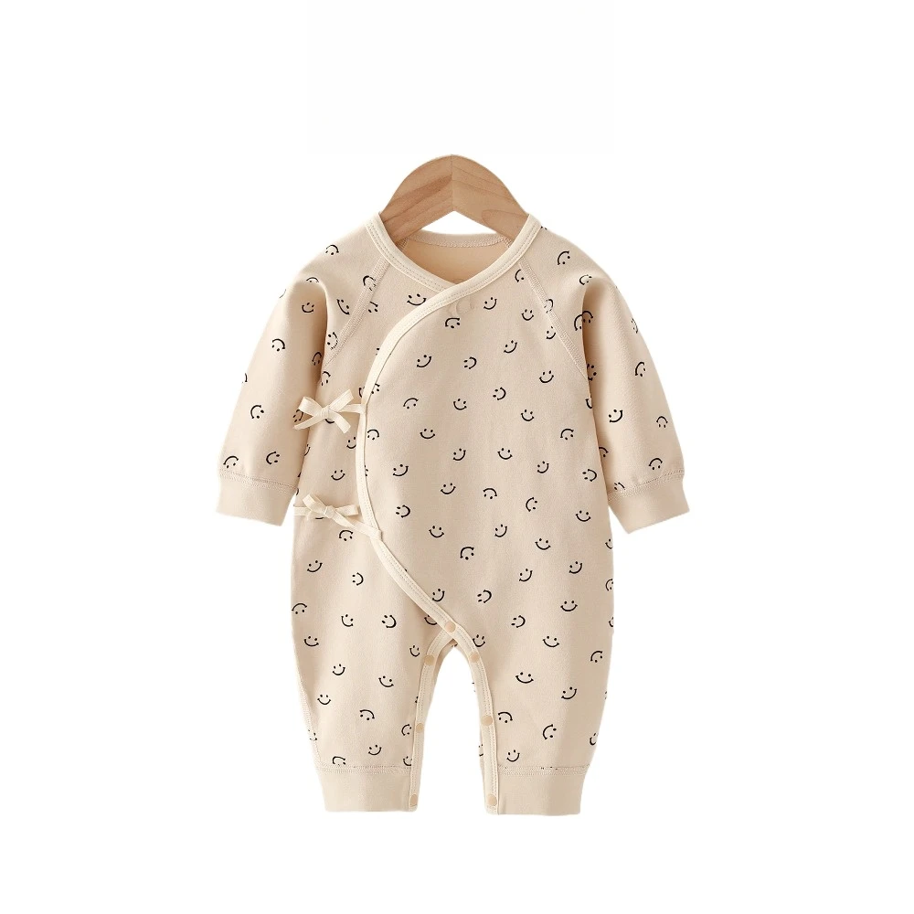 Vêtements pour bébés nouveau-nés en gros, combinaisons en coton pour bébés printemps/automne, pyjamas pour filles et garçons, vêtements de maison pour bébés