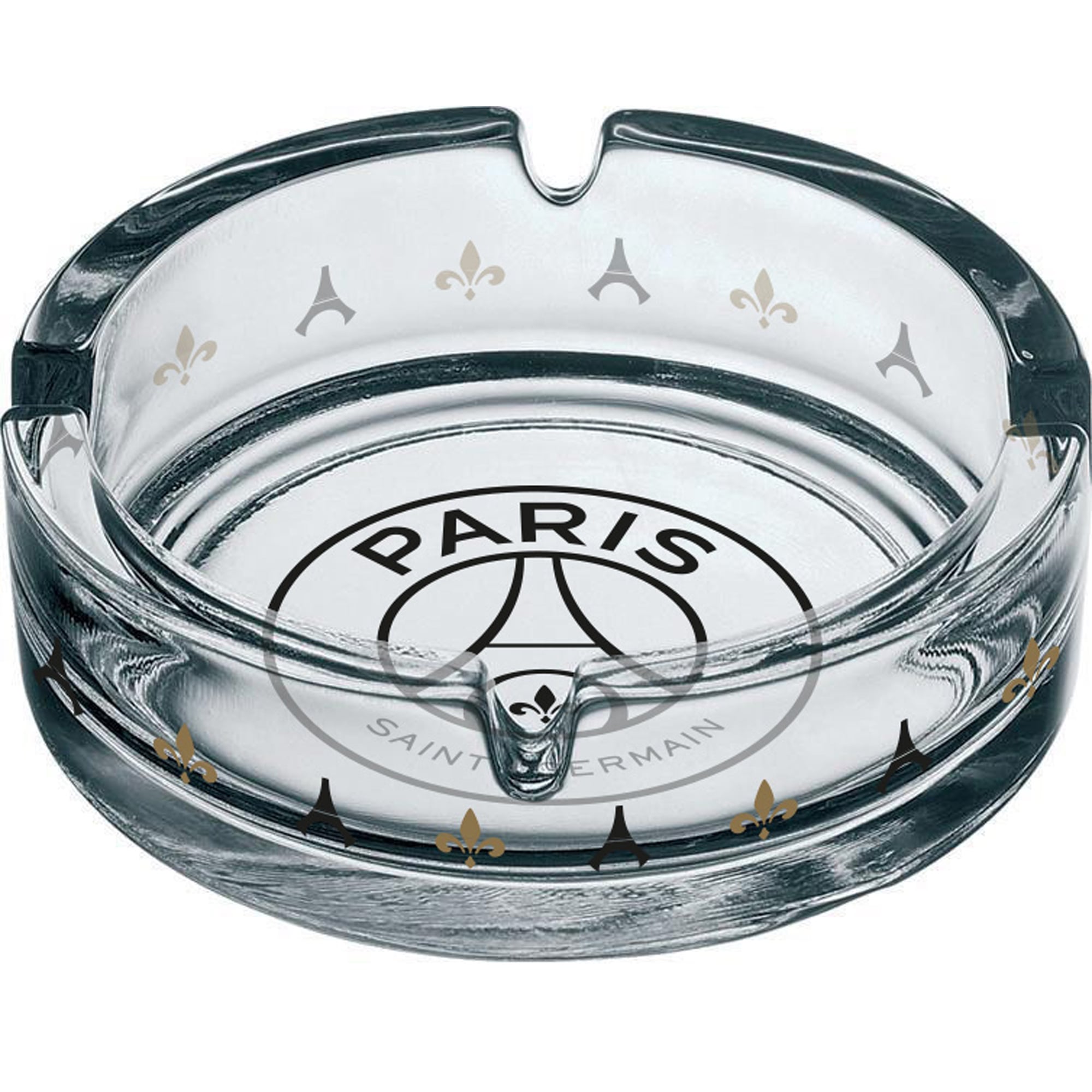 PSG Runder Wappen-Aschenbecher