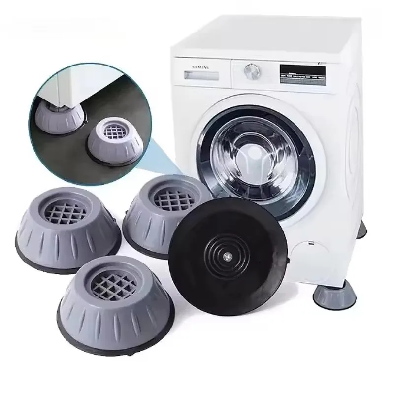 1/2/4/6/9pcs Washing Machine Shock Pad Washing Machine Silicone Foot Pad Suitable For Daily Washing Machine Shock And Noise