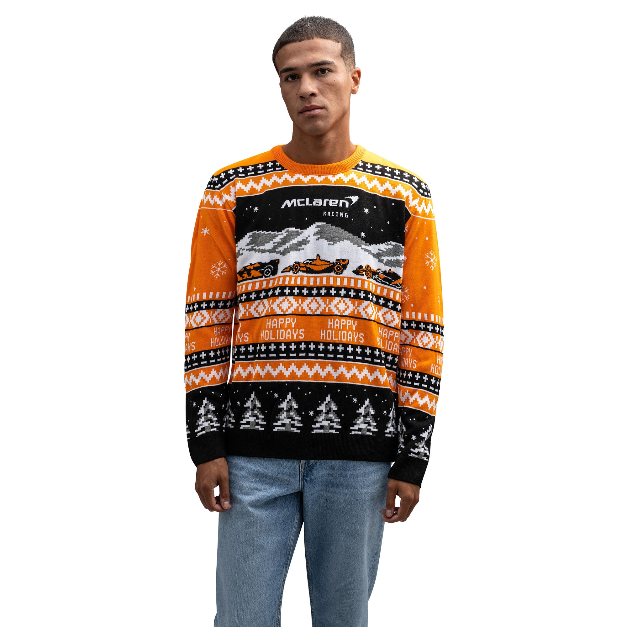 Pull de Noël McLaren - Homme Taille: S