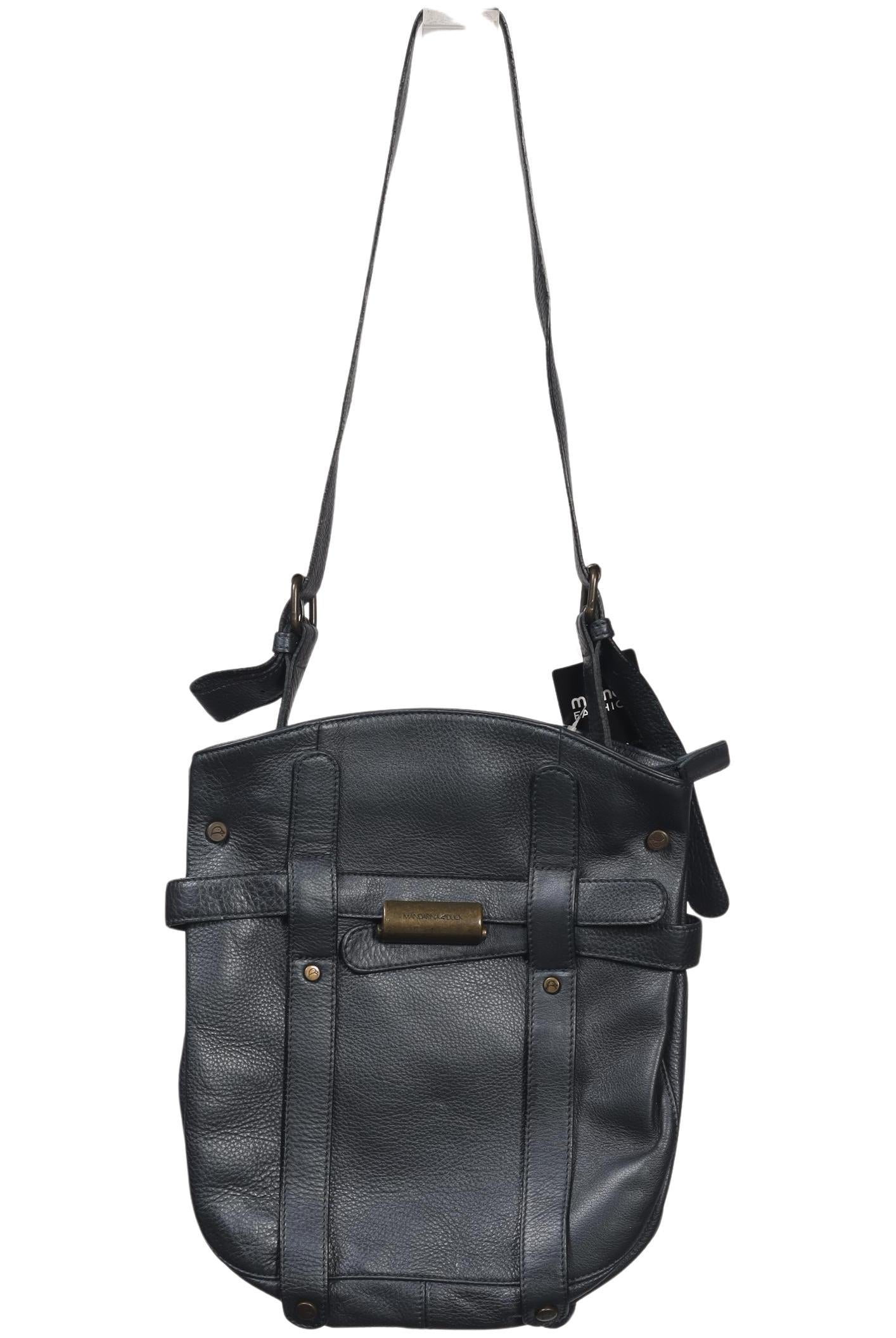 Mandarina Duck Damen Handtasche klein Leder, Gr. , Marineblau, Leder / kein / Etikett