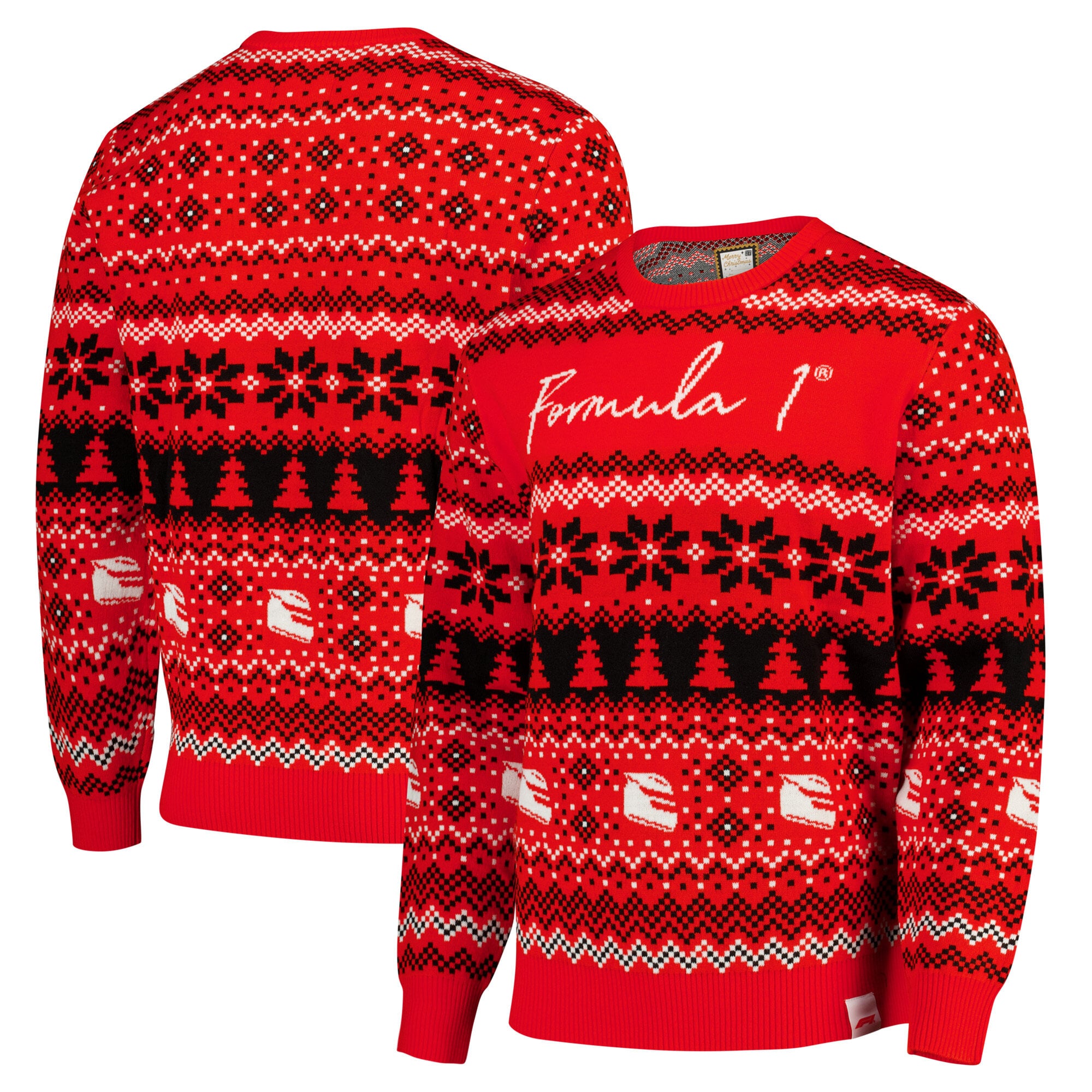 Pull de Noël Formule 1 Fair Isle - Homme Taille: 3XL