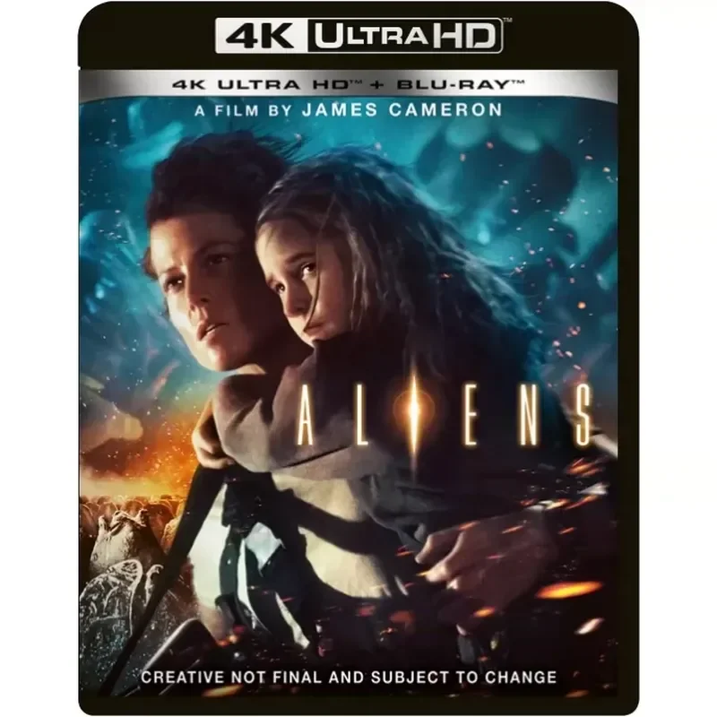 Alien 2 (1986) en 4K-UHD, Dolby Vision, Atmos, film sur Blu-ray, disque Blu-ray.