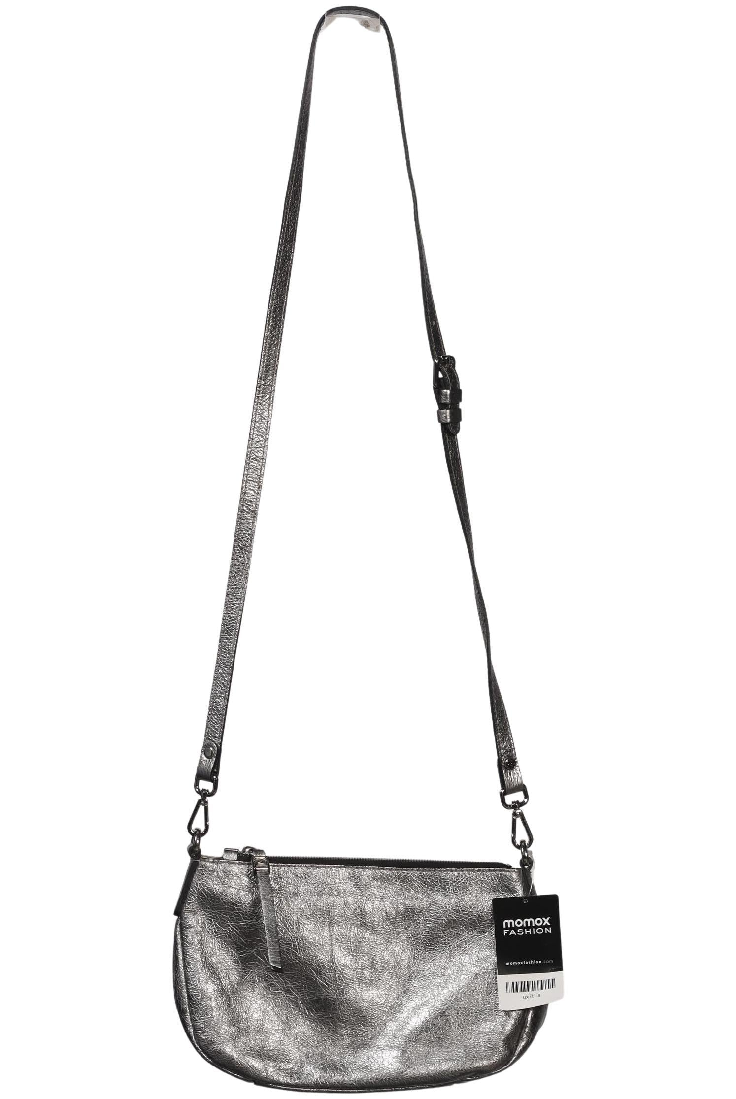 Gianni Chiarini Damen Handtasche klein Leder, Gr. , Silber, Leder / kein / Etikett