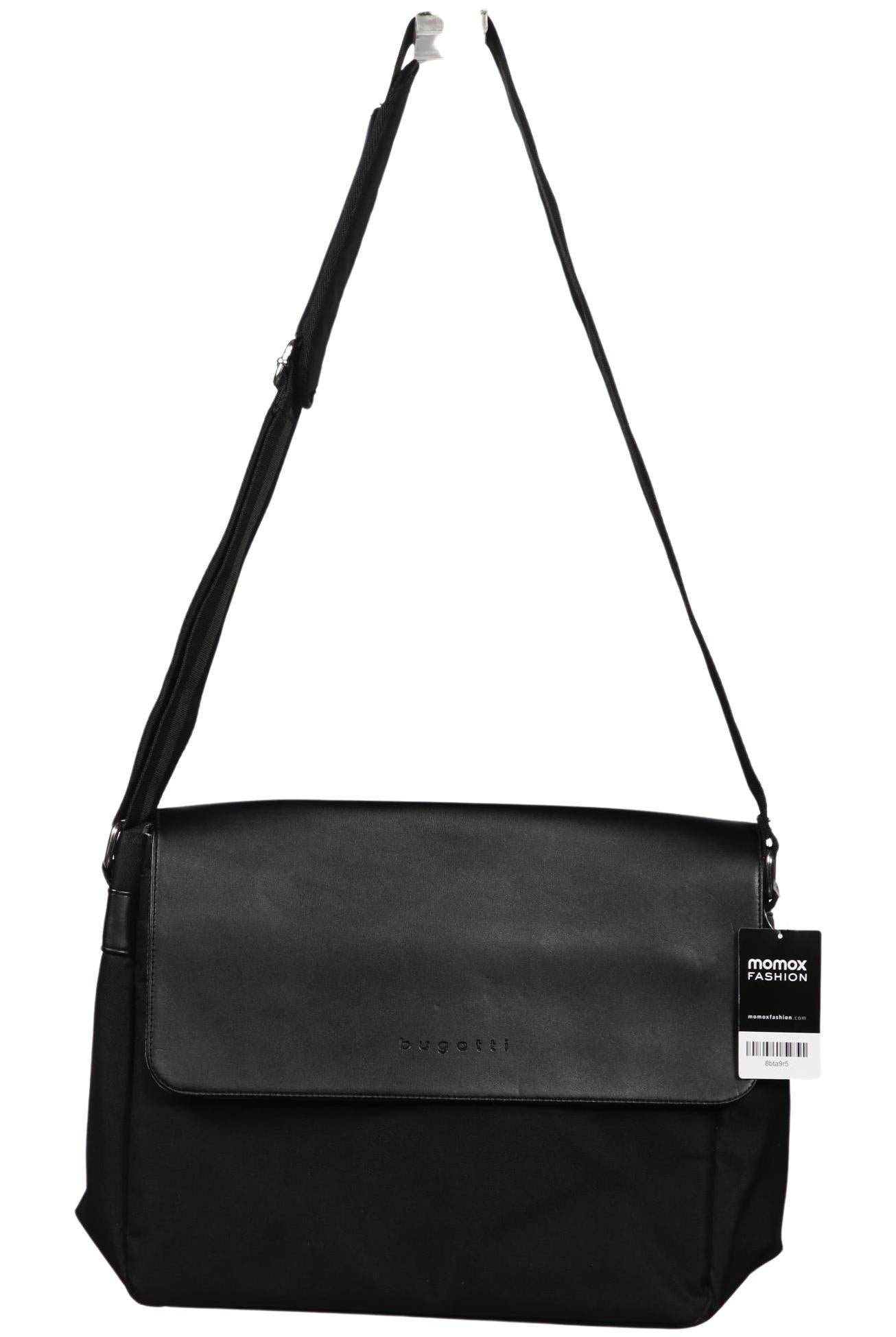 Bugatti Damen Handtasche gross, Gr. , Schwarz, Synthetik