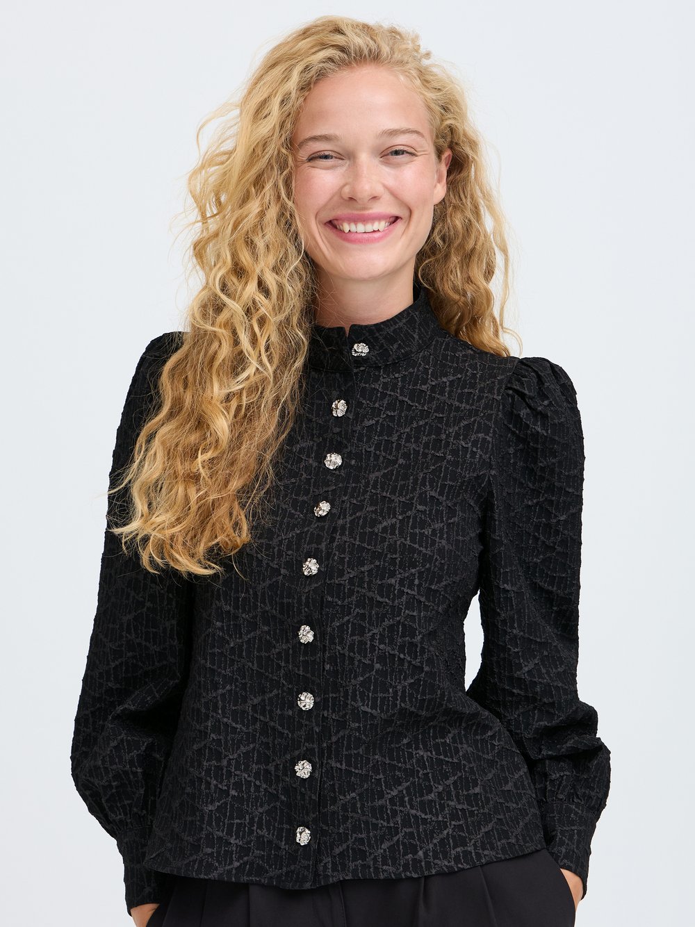 B.Young Bluse BYDESMORA Damen schwarz, 42