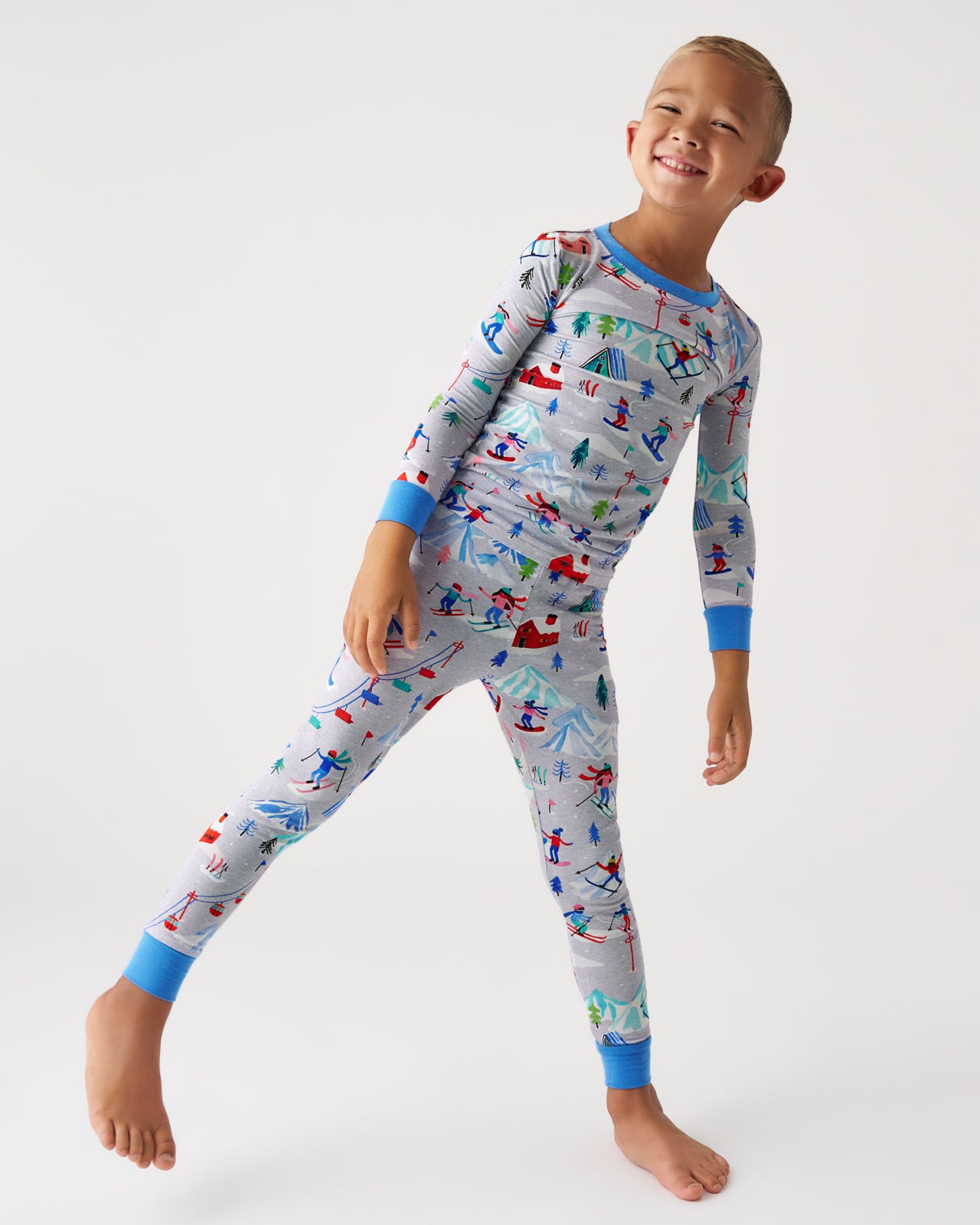 On The Slopes Two-Piece Pajama Set