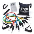 Black Mountain Products Resistance Band Set with Door Anchor, Ankle Strap, Exercise Chart, and Carrying Case