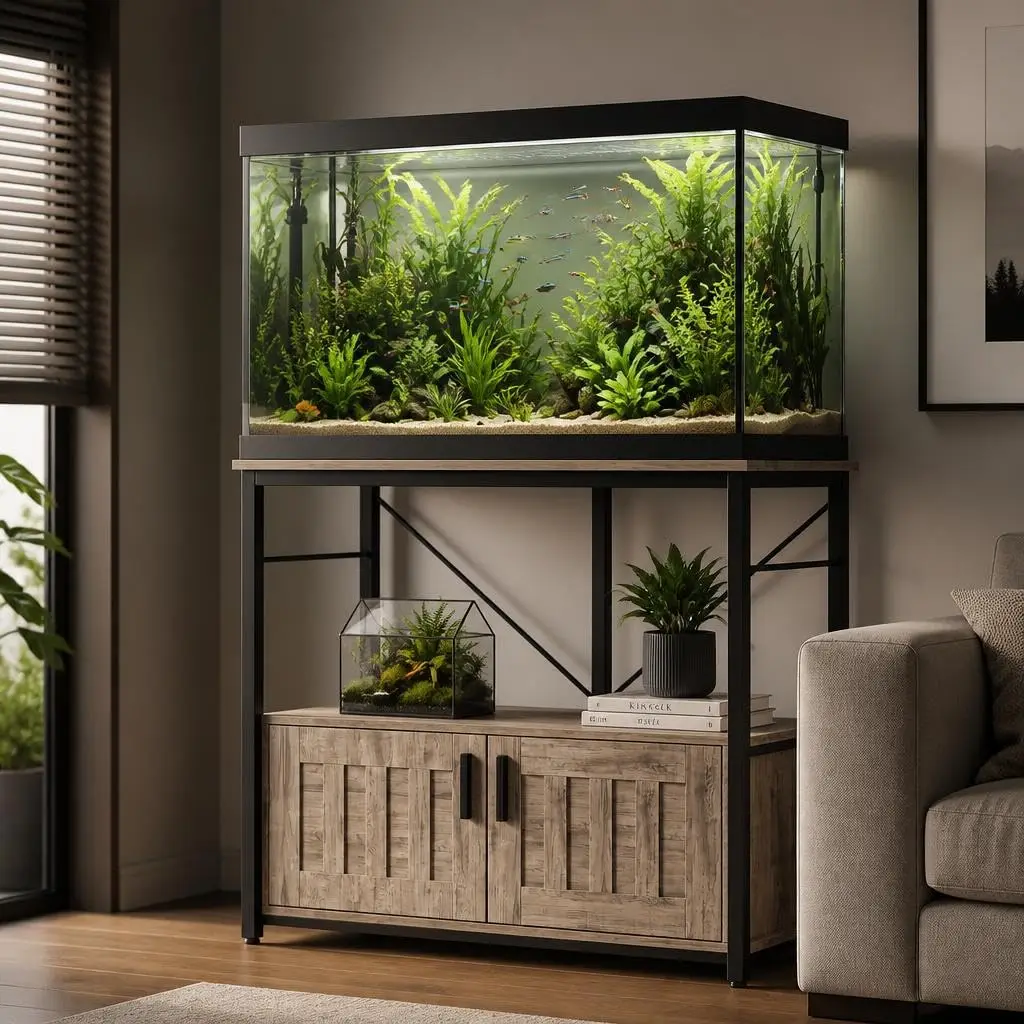 Aquariumschrank 95x50x80cm Aquarium-Unterschrank für 150-190L