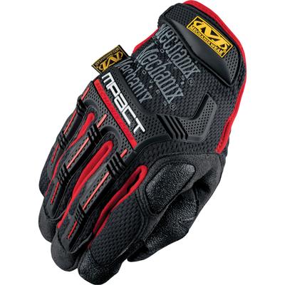 Mechanix Wear M-Pact Glove, Black/Red, LG