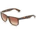 Ray-Ban Unisex-Adult's Justin Sunglasses, Brown (710/13), 51 mm